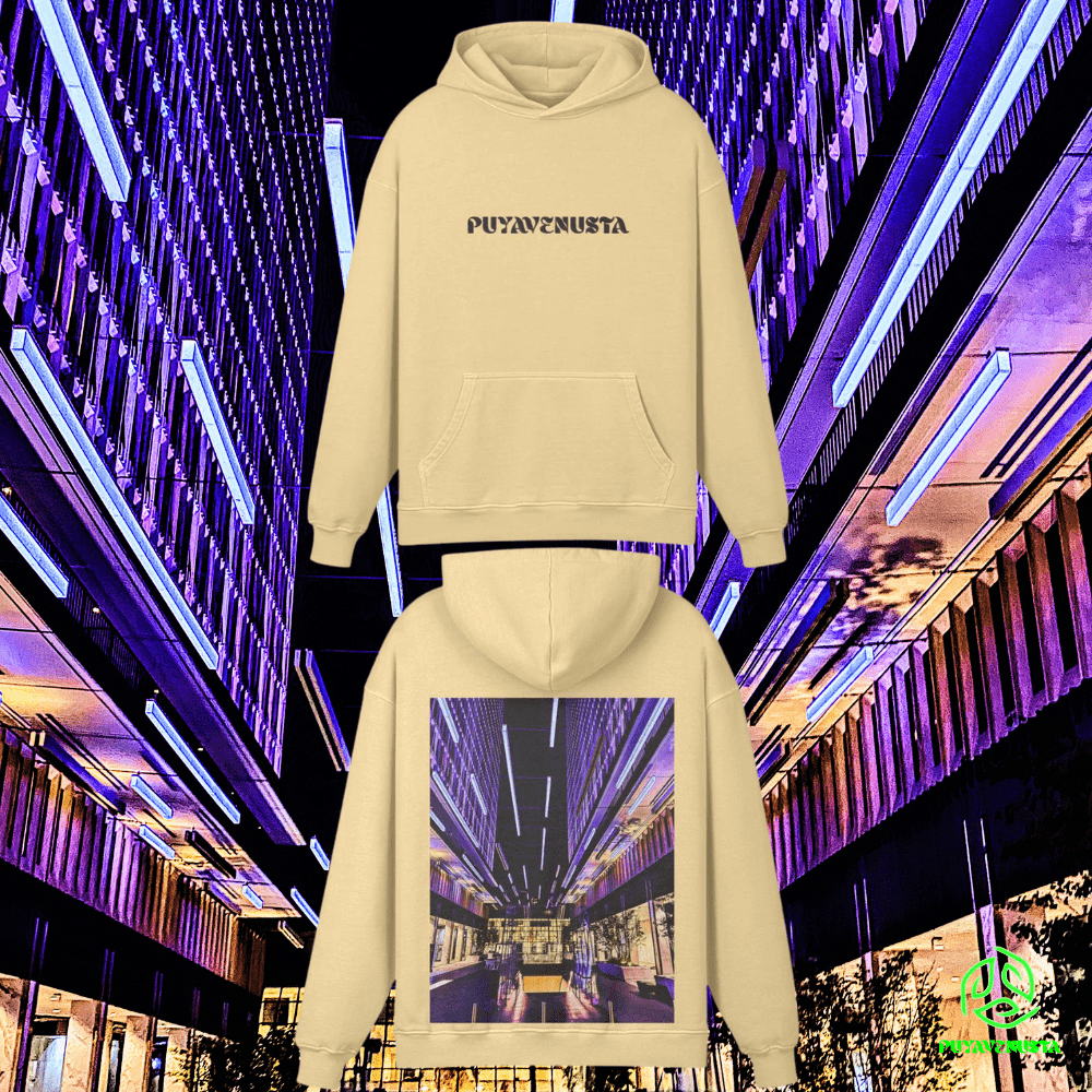 PUYAVENUSTA x NEON ATL - PREMIUM COTTON HOODIE - PUYAVENUSTA