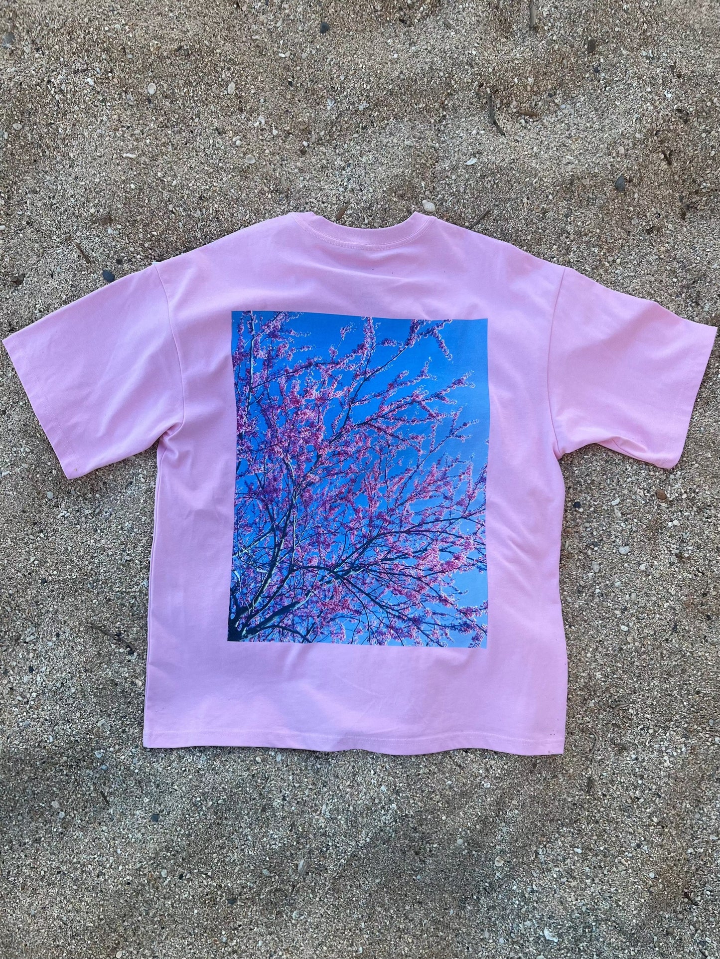SAKURA BLOSSOMS - PREMIUM COTTON BOXY T-SHIRT - PUYAVENUSTA