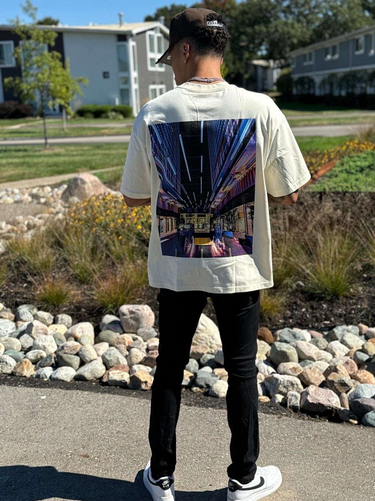 NEON ATL - PREMIUM COTTON BOXY T-SHIRT - PUYAVENUSTA