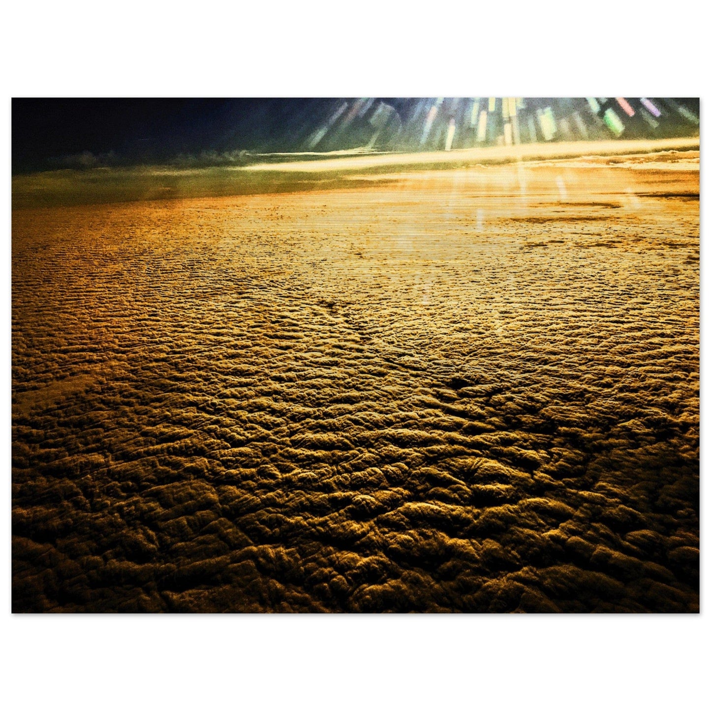 Brushed Aluminum Print God's Plan