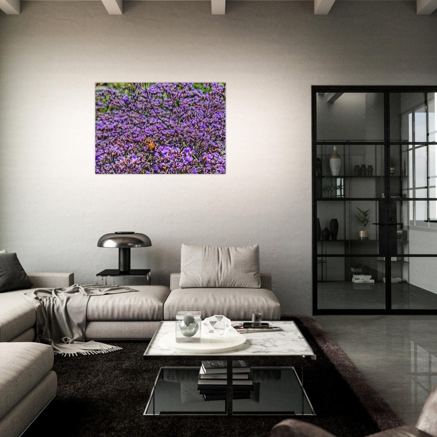 Flight of the Bumblebee Brushed Aluminum Print
