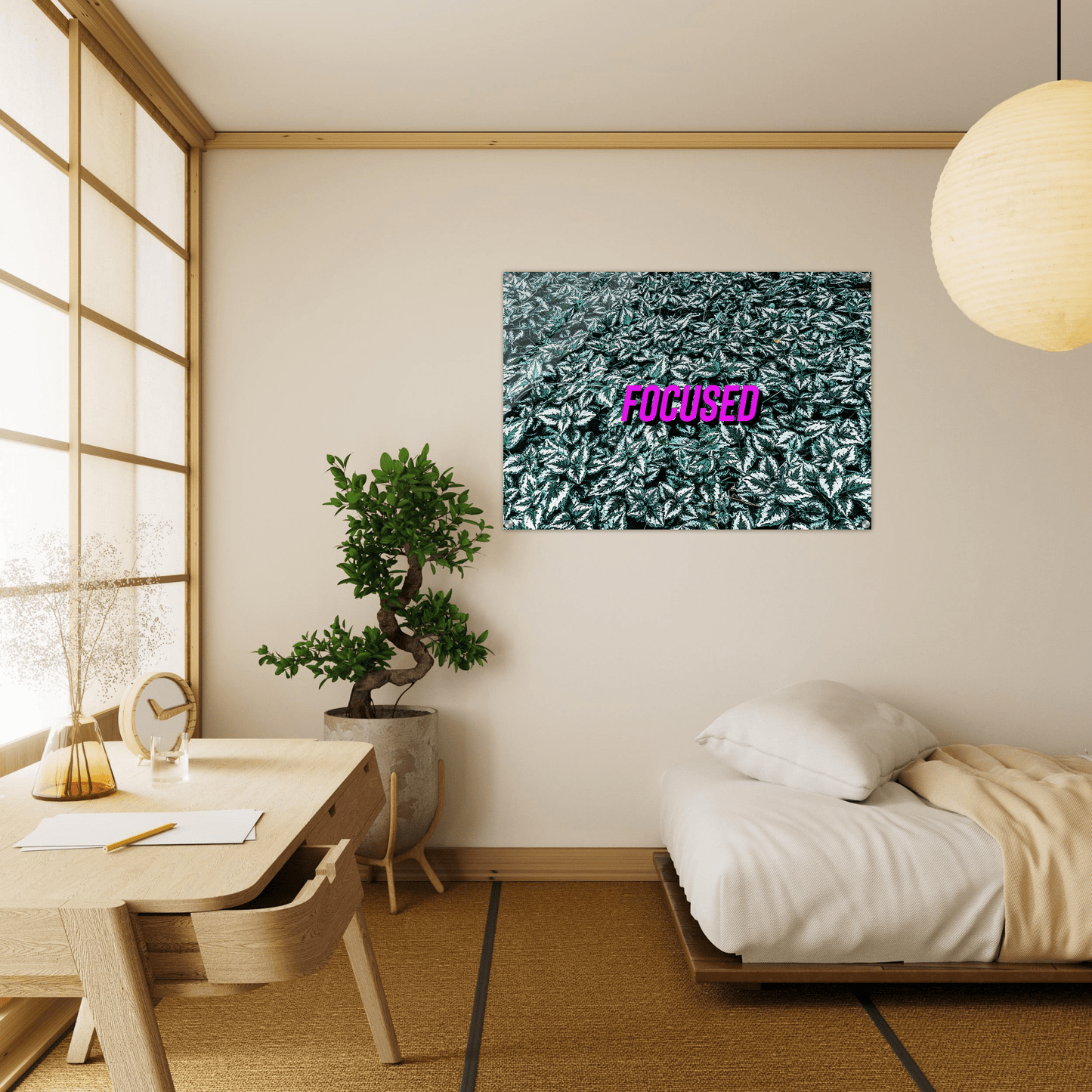 FOCUSED Acrylic Print