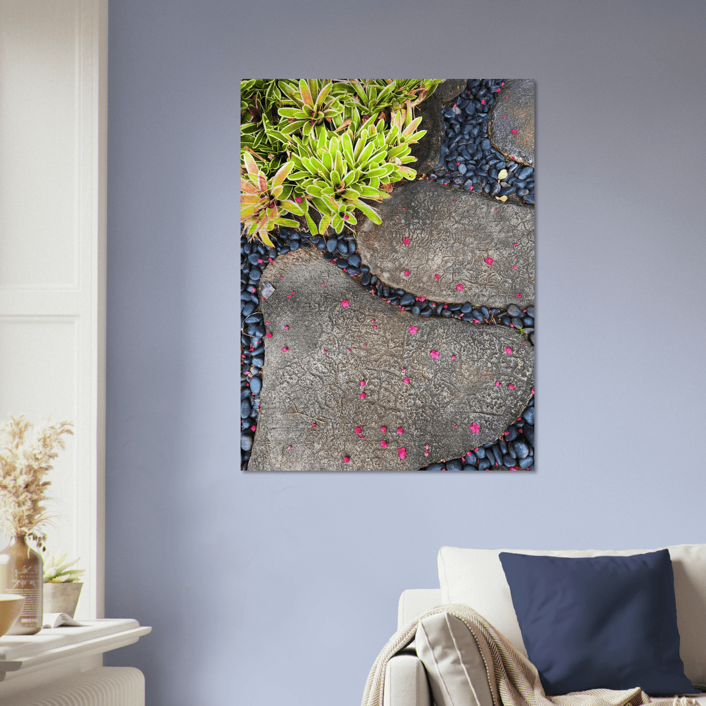 Steps in Paradise Brushed Aluminum Print