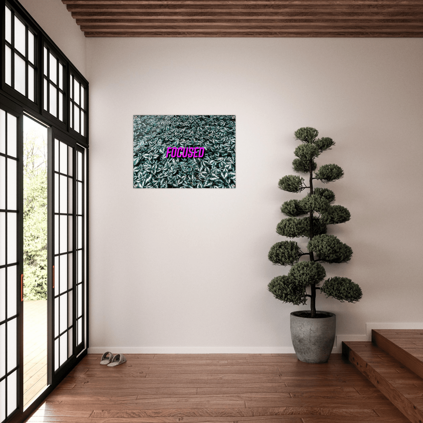 FOCUSED Acrylic Print