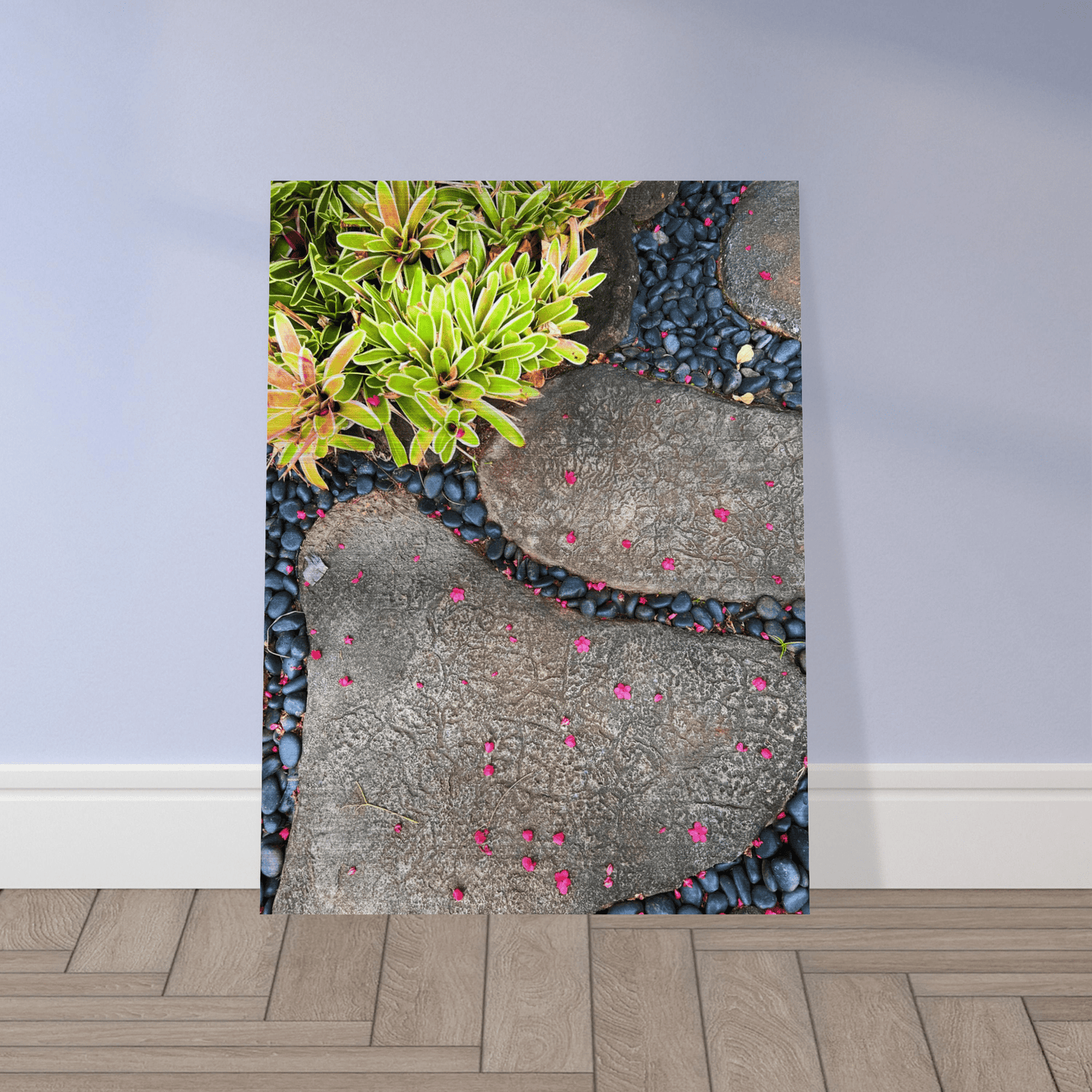 Steps in Paradise Brushed Aluminum Print