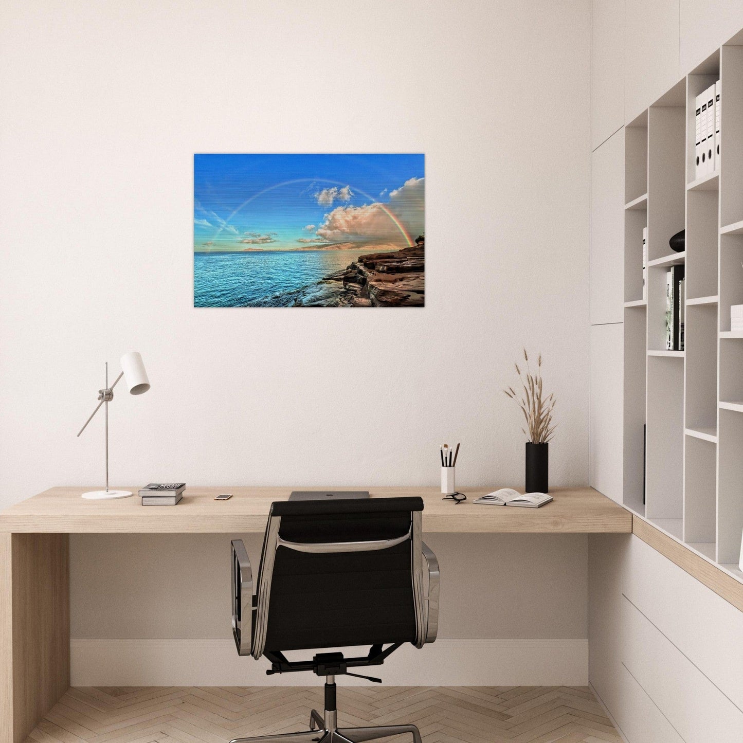 Hawaiian Paradise Brushed Aluminum Print