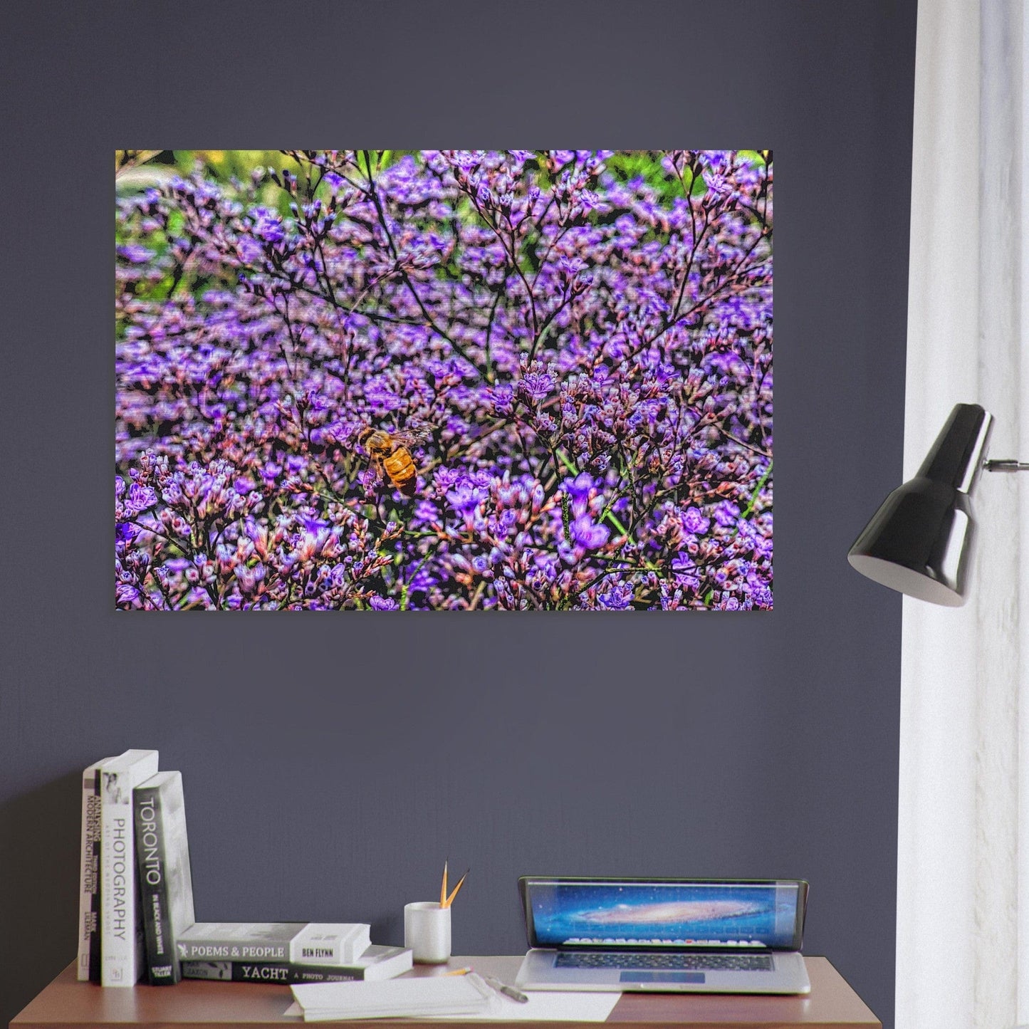 Flight of the Bumblebee Brushed Aluminum Print