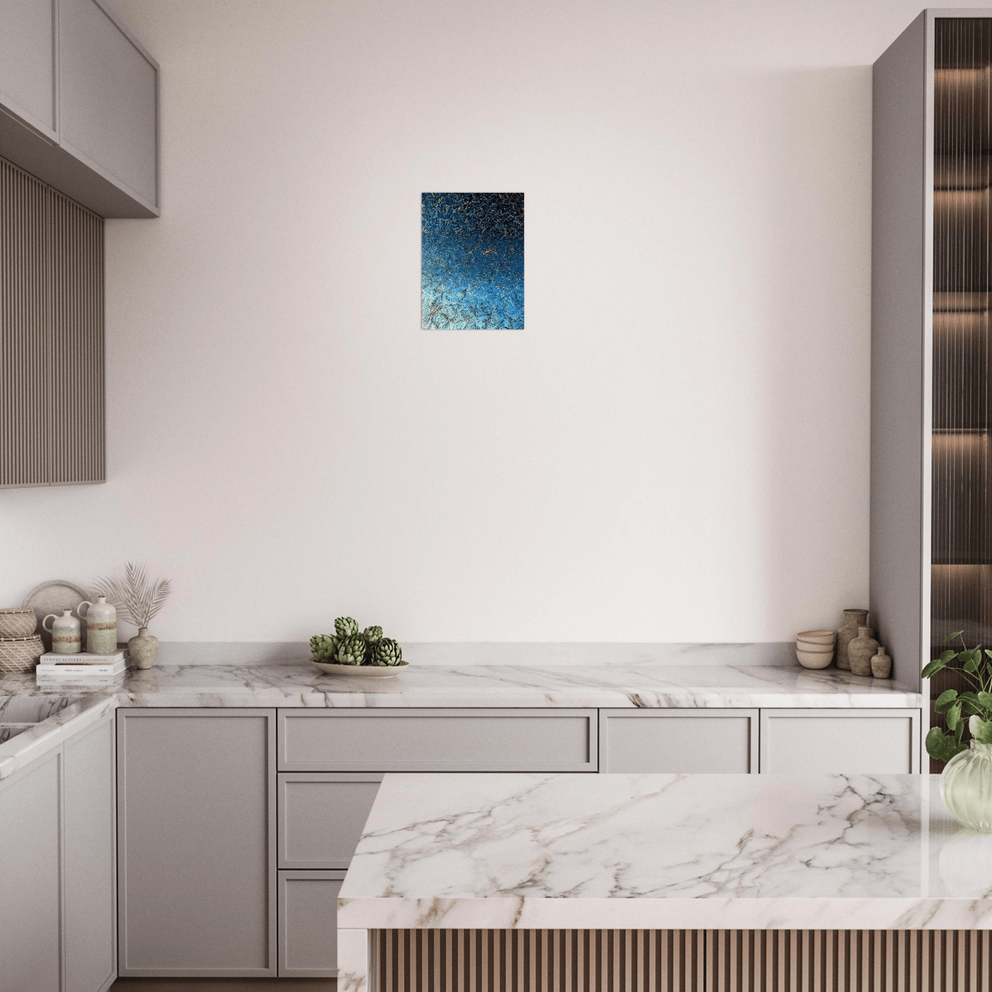 Frosted Skies Brushed Aluminum Print