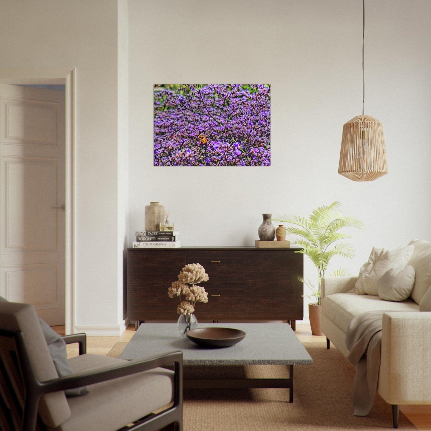 Flight of the Bumblebee Brushed Aluminum Print