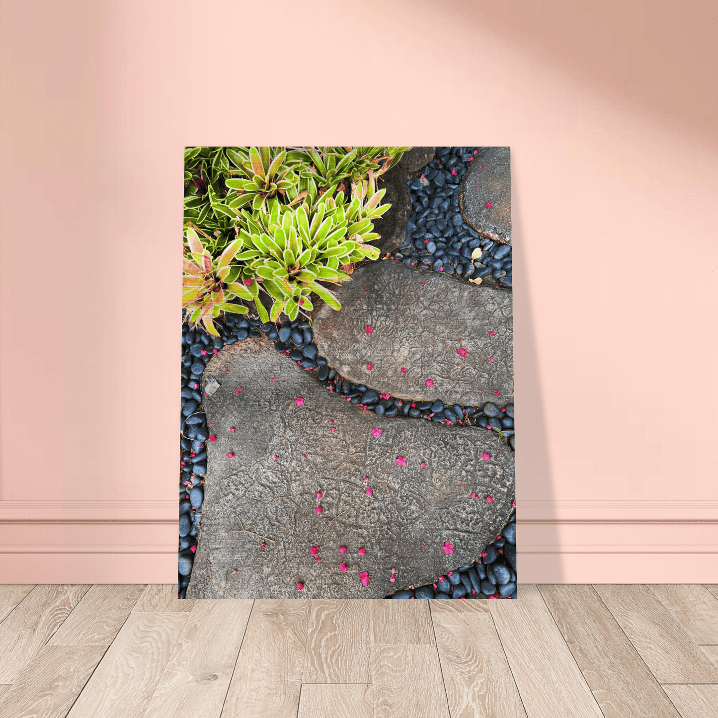Steps in Paradise Brushed Aluminum Print