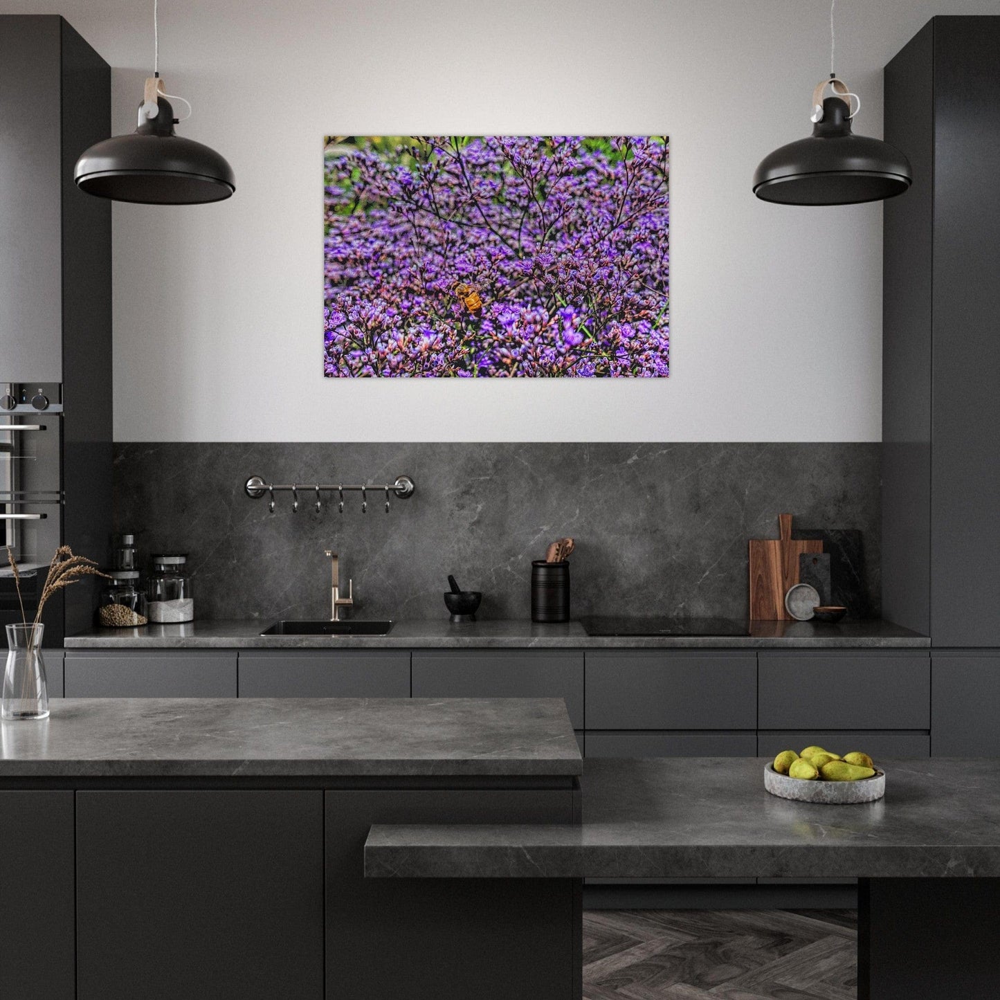 Flight of the Bumblebee Brushed Aluminum Print