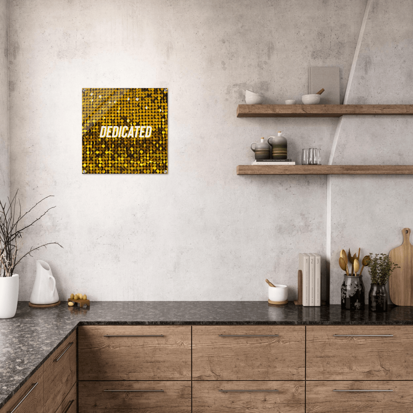 DEDICATED Acrylic Print