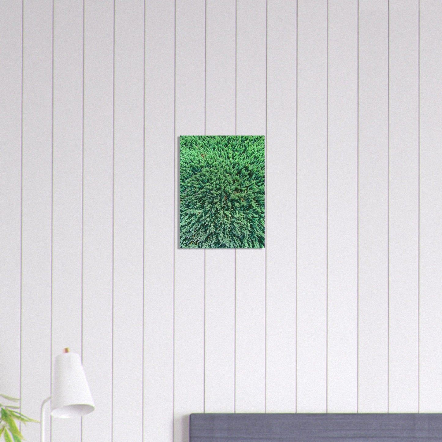 Evergreen Brushed Aluminum Print