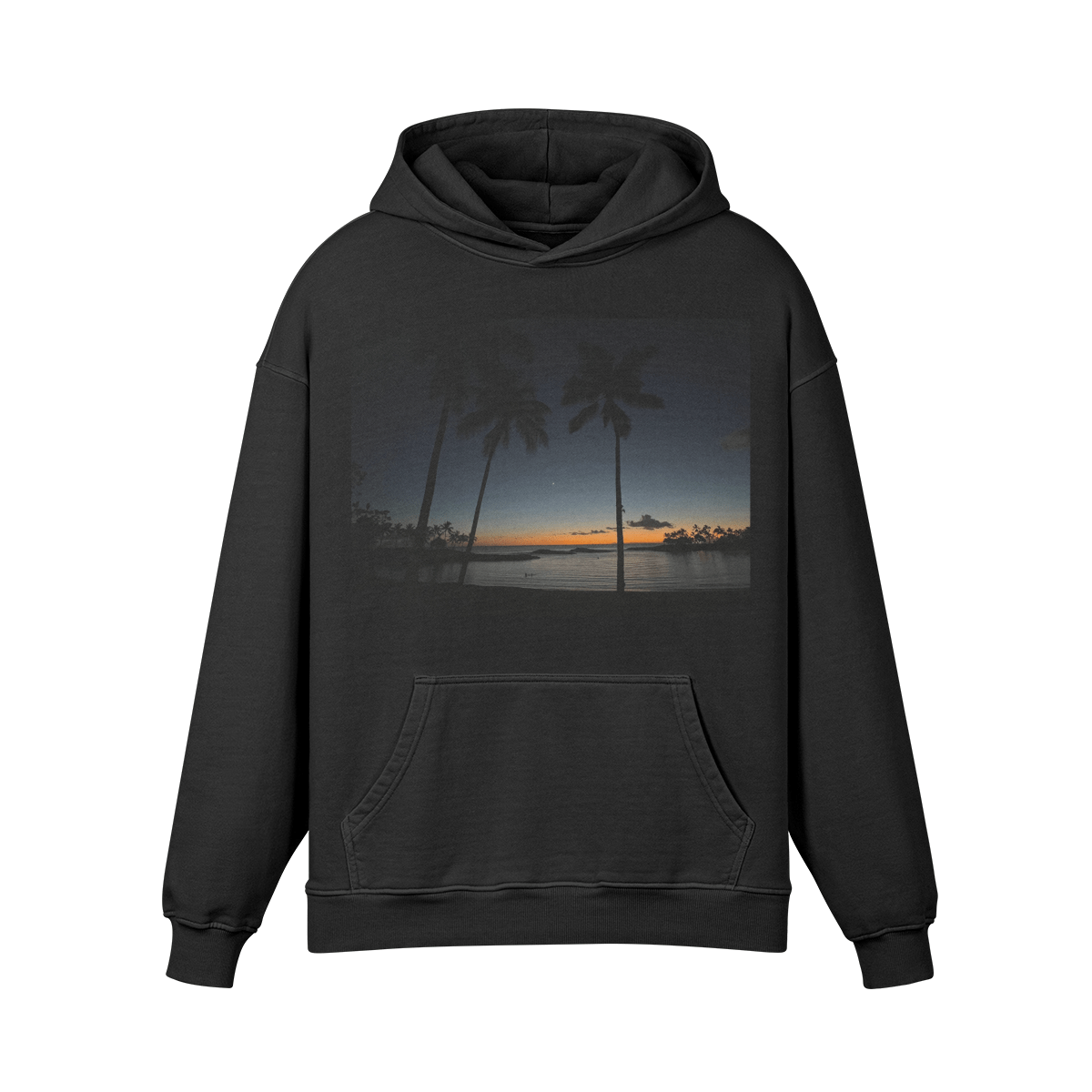 KO OLINA LAGOONS - PREMIUM COTTON HOODIE - PUYAVENUSTA
