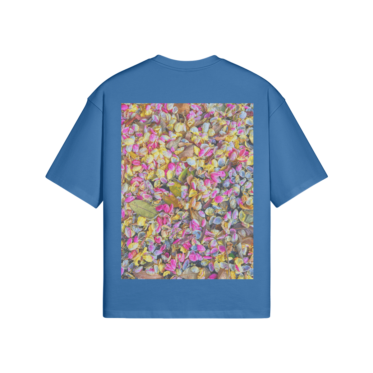 HAWAIIAN PETALS - PREMIUM COTTON BOXY T-SHIRT - PUYAVENUSTA