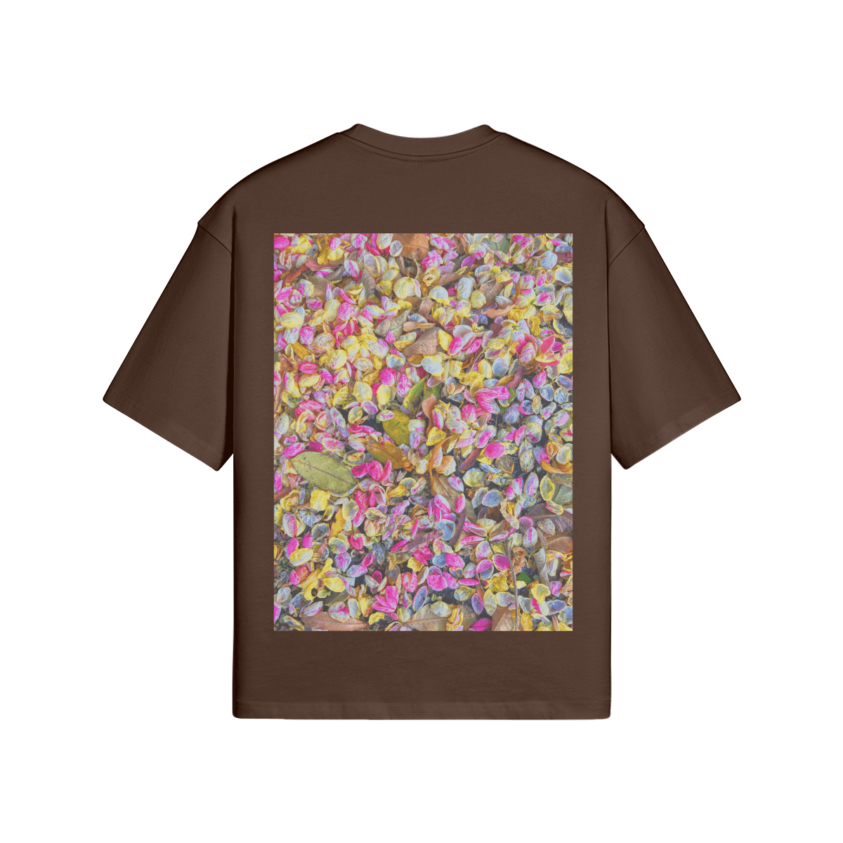 HAWAIIAN PETALS - PREMIUM COTTON BOXY T-SHIRT - PUYAVENUSTA