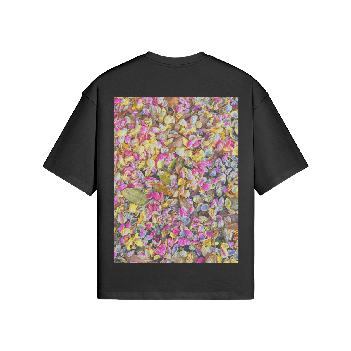 HAWAIIAN PETALS - PREMIUM COTTON BOXY T-SHIRT - PUYAVENUSTA
