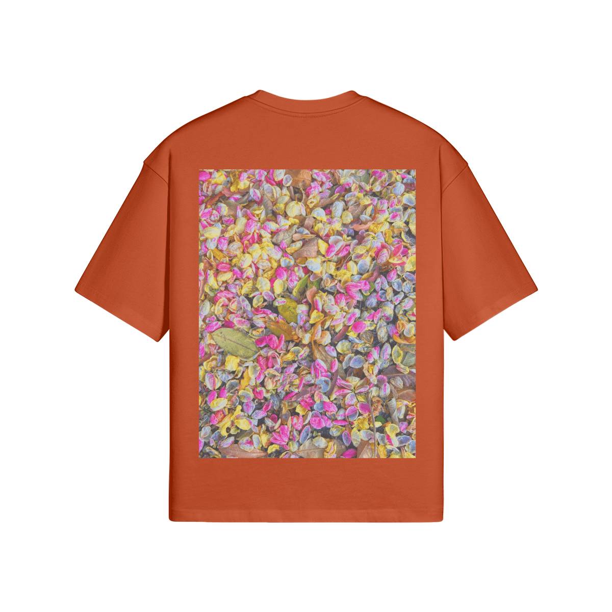 HAWAIIAN PETALS - PREMIUM COTTON BOXY T-SHIRT - PUYAVENUSTA