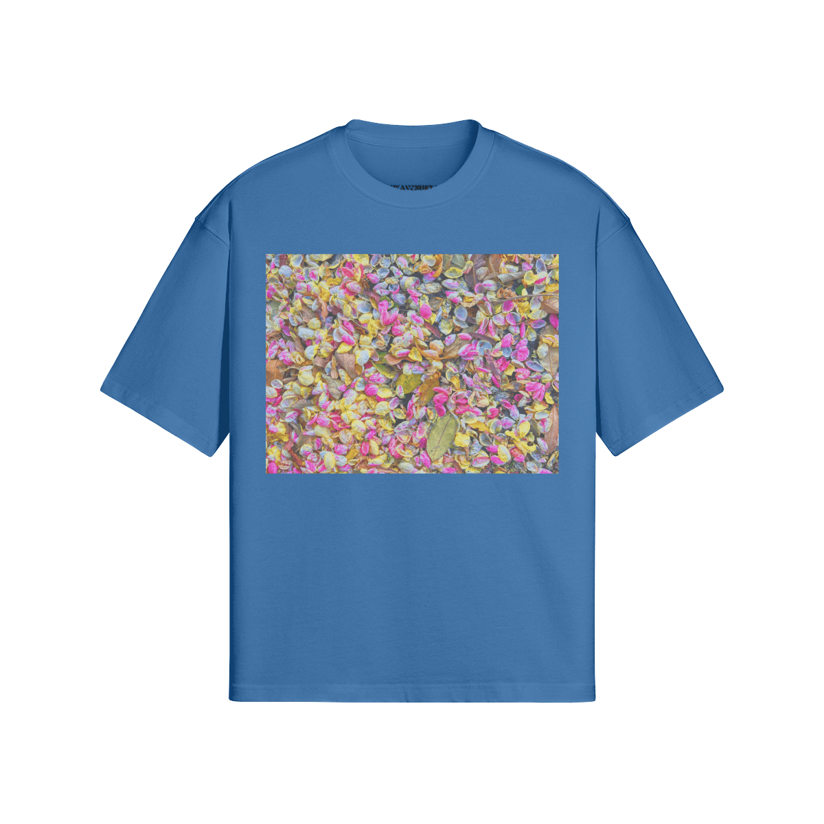 HAWAIIAN PETALS - PREMIUM COTTON BOXY T-SHIRT - PUYAVENUSTA