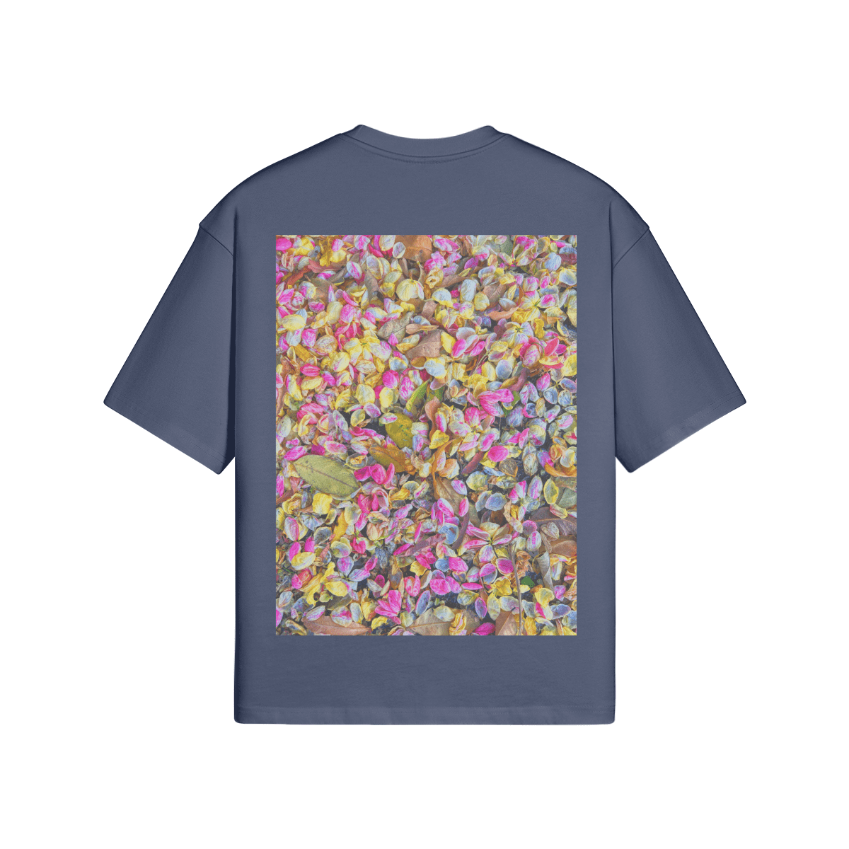 HAWAIIAN PETALS - PREMIUM COTTON BOXY T-SHIRT - PUYAVENUSTA