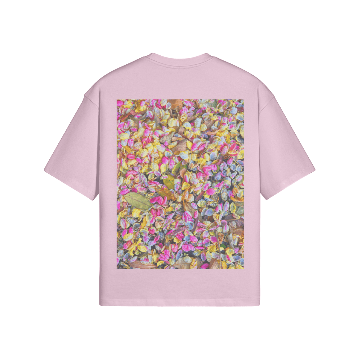HAWAIIAN PETALS - PREMIUM COTTON BOXY T-SHIRT - PUYAVENUSTA
