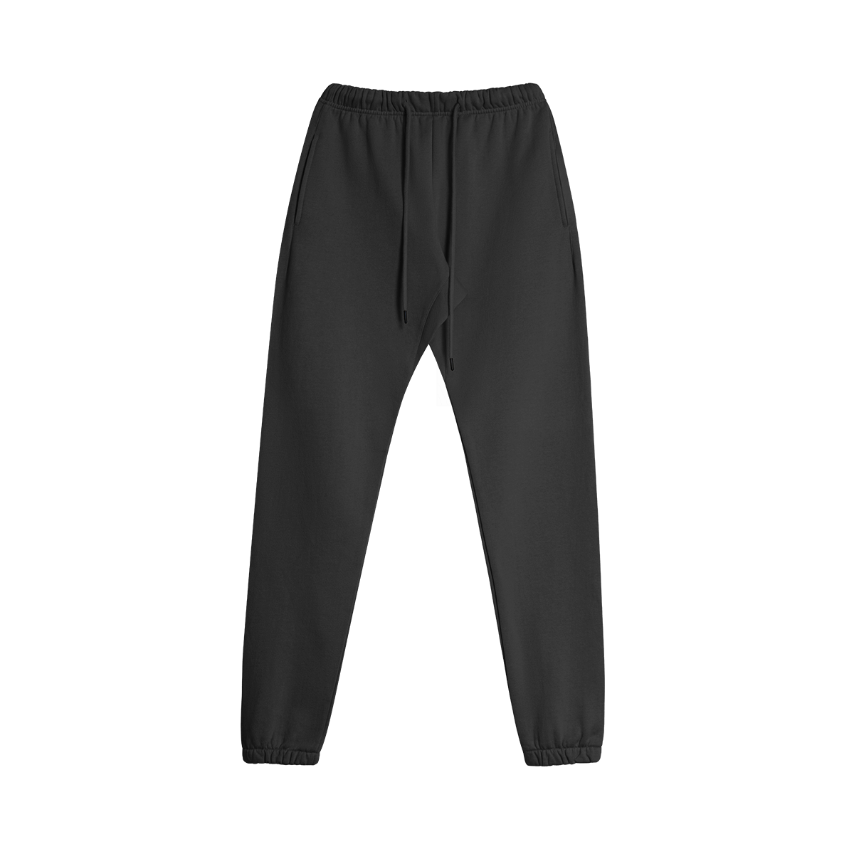 PUYAVENUSTA Fleece Lined Sweatpants 380 gsm (Black Logo) - PuyaVenusta
