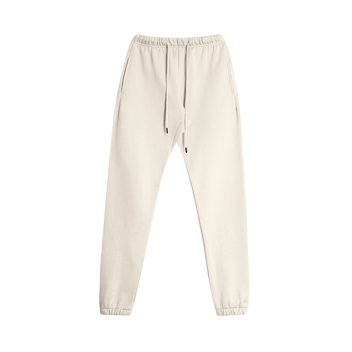 PUYAVENUSTA Fleece Lined Sweatpants 380 gsm (White Logo) - PuyaVenusta