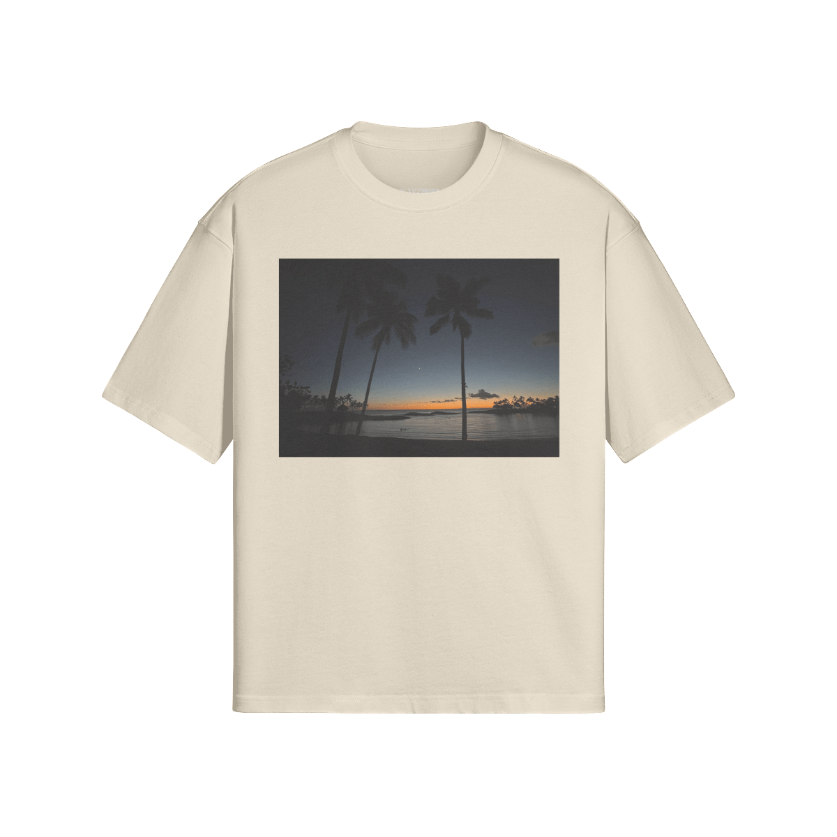 KO OLINA LAGOONS - PREMIUM COTTON BOXY T-SHIRT - PUYAVENUSTA