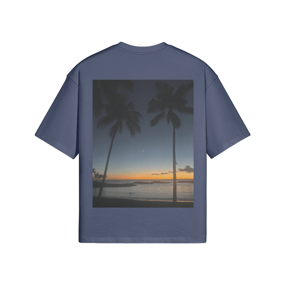 KO OLINA LAGOONS - PREMIUM COTTON BOXY T-SHIRT - PUYAVENUSTA