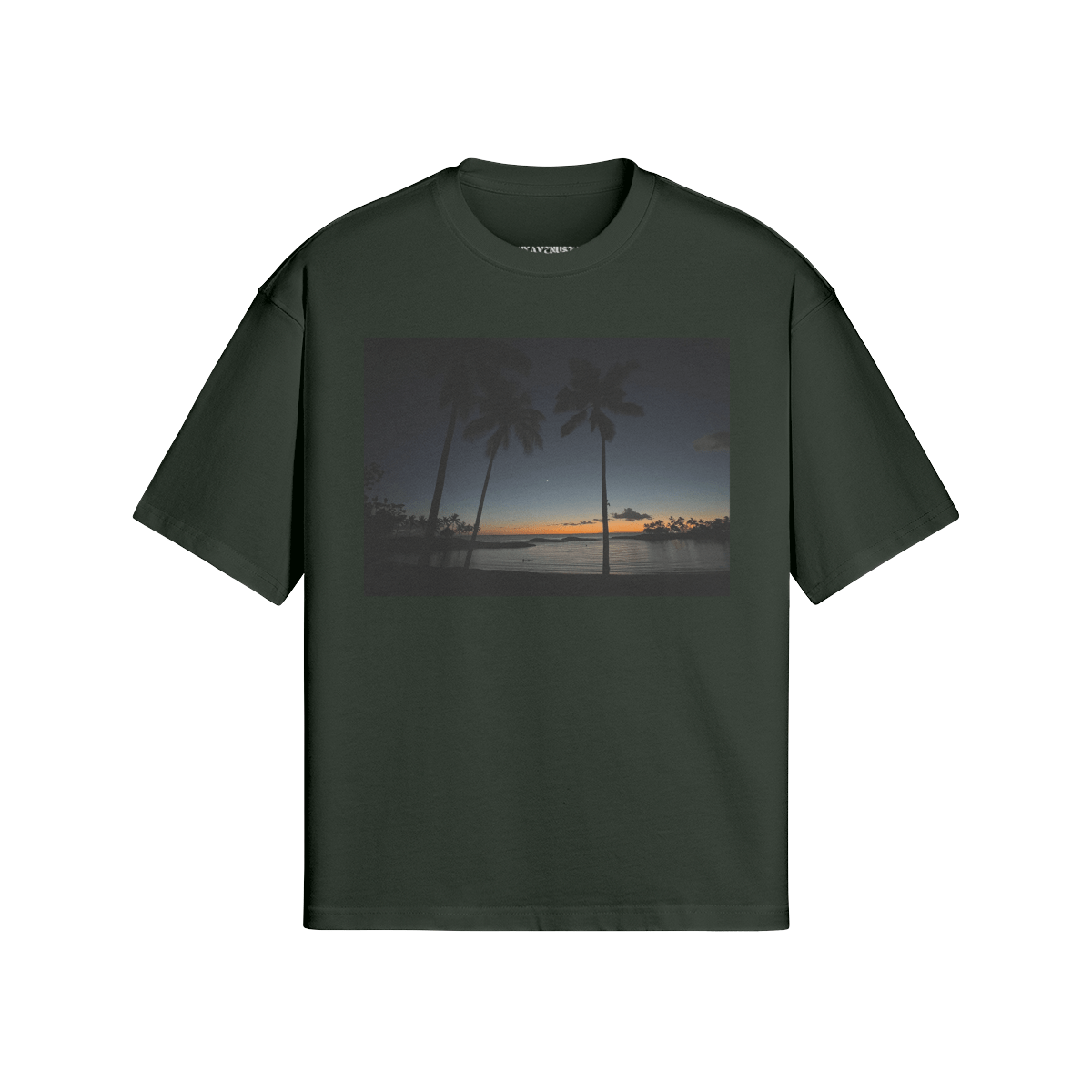 KO OLINA LAGOONS - PREMIUM COTTON BOXY T-SHIRT - PUYAVENUSTA