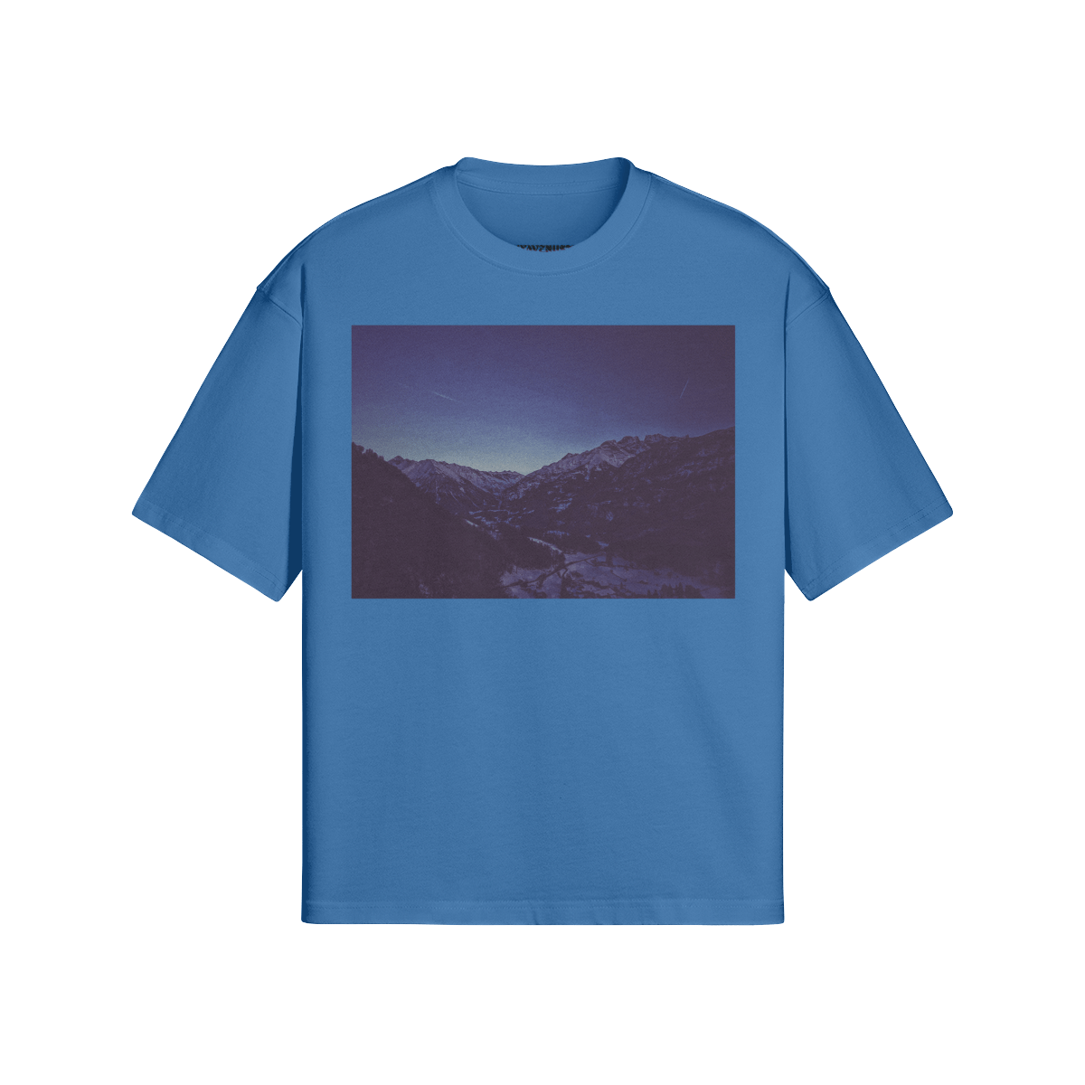 SWISS MOUNTAINS - PREMIUM COTTON BOXY T-SHIRT - PUYAVENUSTA