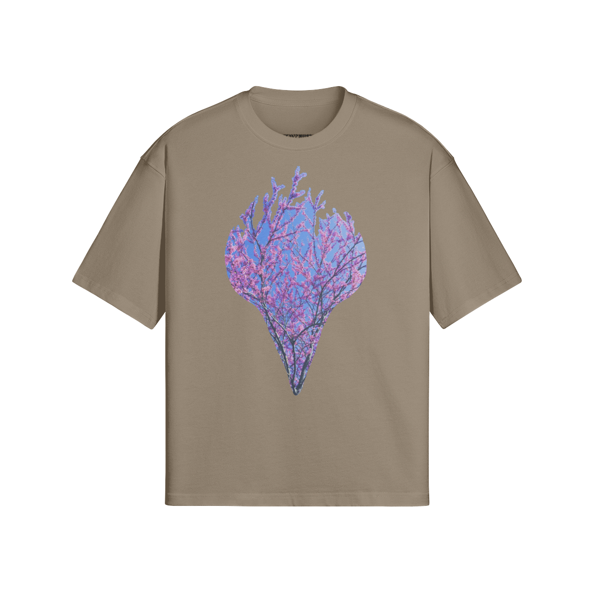 SAKURA ICE CREAM - PREMIUM COTTON BOXY T-SHIRTS - PUYAVENUSTA