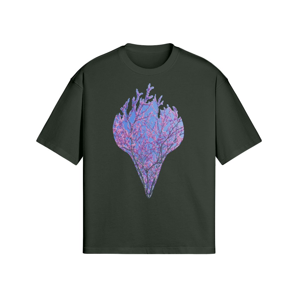 SAKURA ICE CREAM - PREMIUM COTTON BOXY T-SHIRTS - PUYAVENUSTA