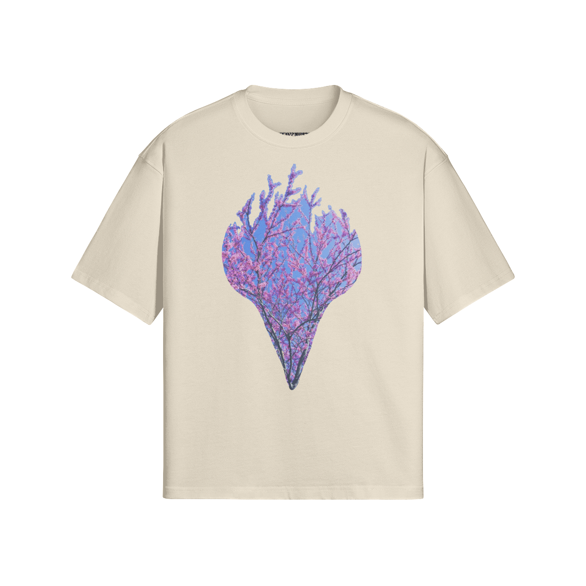 SAKURA ICE CREAM - PREMIUM COTTON BOXY T-SHIRTS - PUYAVENUSTA