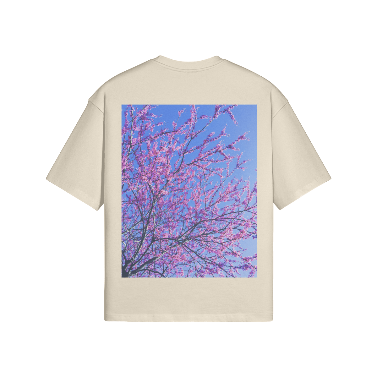 SAKURA ICE CREAM - PREMIUM COTTON BOXY T-SHIRTS - PUYAVENUSTA