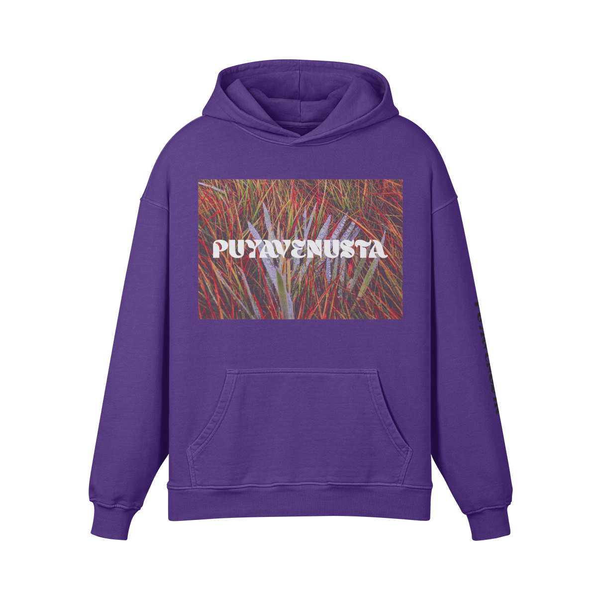 PUYAVENUSTA LOGO X SEA OF FIRE - PREMIUM COTTON HOODIE - PUYAVENUSTA