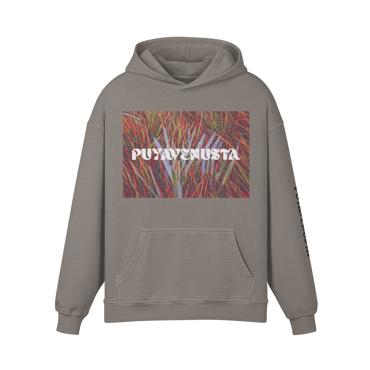 PUYAVENUSTA LOGO X SEA OF FIRE - PREMIUM COTTON HOODIE - PUYAVENUSTA