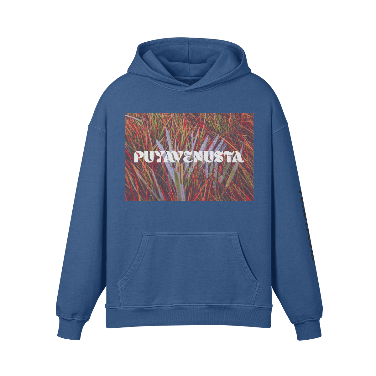 PUYAVENUSTA LOGO X SEA OF FIRE - PREMIUM COTTON HOODIE - PUYAVENUSTA