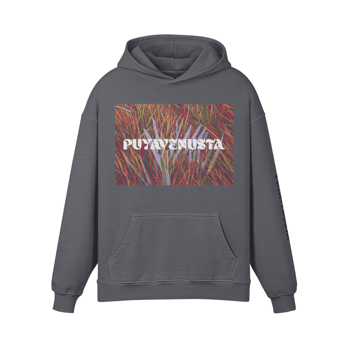 PUYAVENUSTA LOGO X SEA OF FIRE - PREMIUM COTTON HOODIE - PUYAVENUSTA