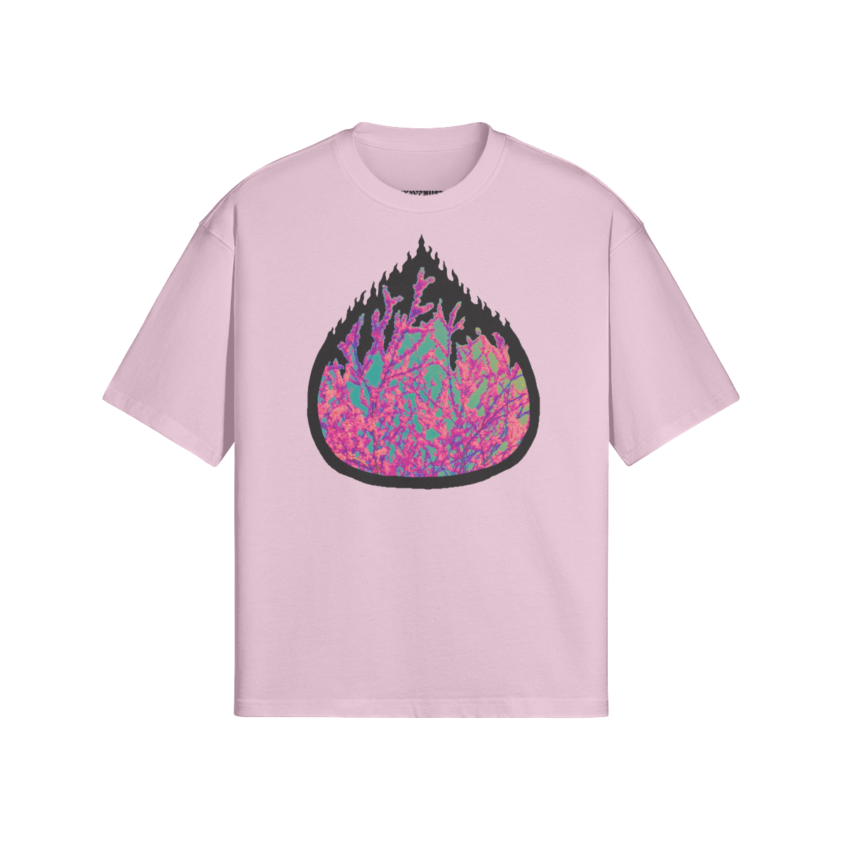 RIO FLAMES - PREMIUM COTTON BOXY T-SHIRT - PUYAVENUSTA