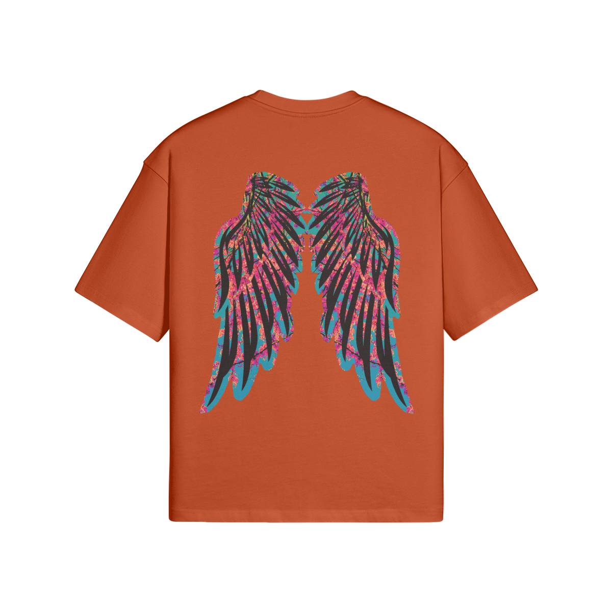 RIO FLAMES - PREMIUM COTTON BOXY T-SHIRT - PUYAVENUSTA