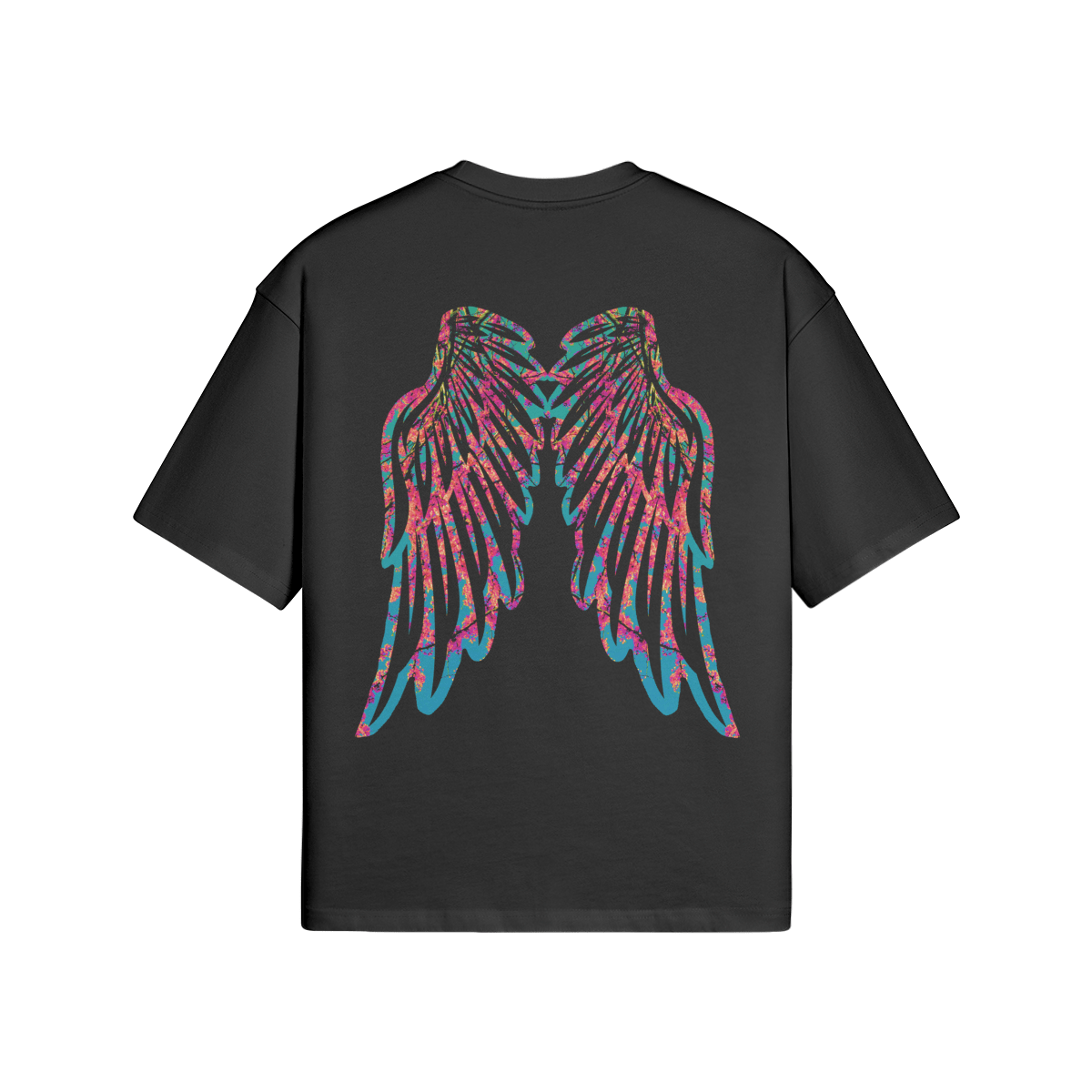 RIO FLAMES - PREMIUM COTTON BOXY T-SHIRT - PUYAVENUSTA