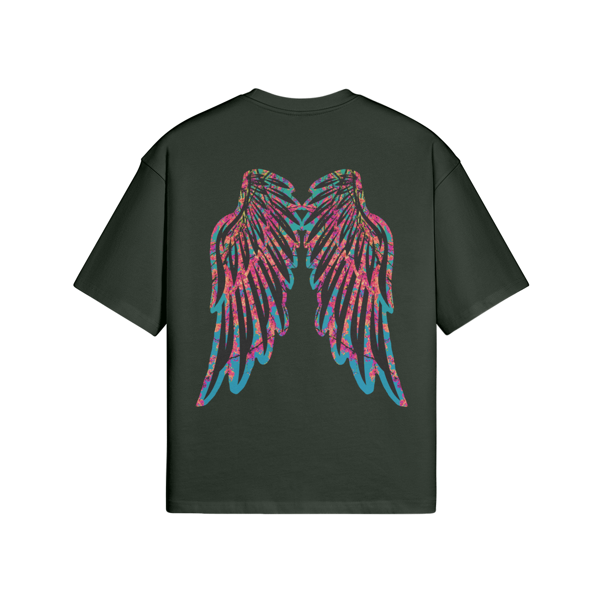 RIO FLAMES - PREMIUM COTTON BOXY T-SHIRT - PUYAVENUSTA