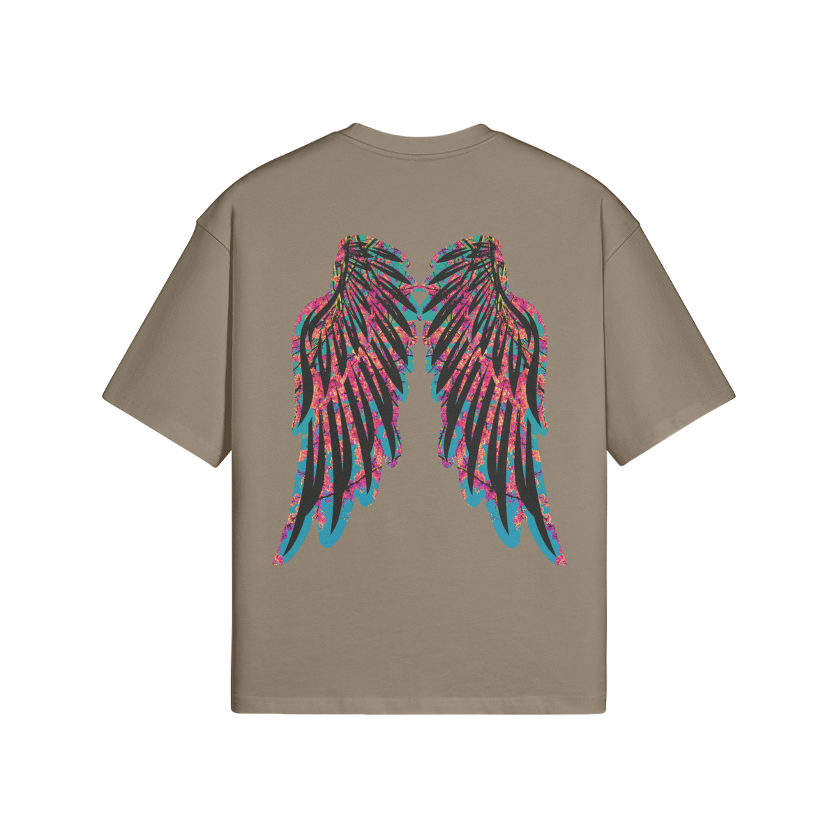 RIO FLAMES - PREMIUM COTTON BOXY T-SHIRT - PUYAVENUSTA