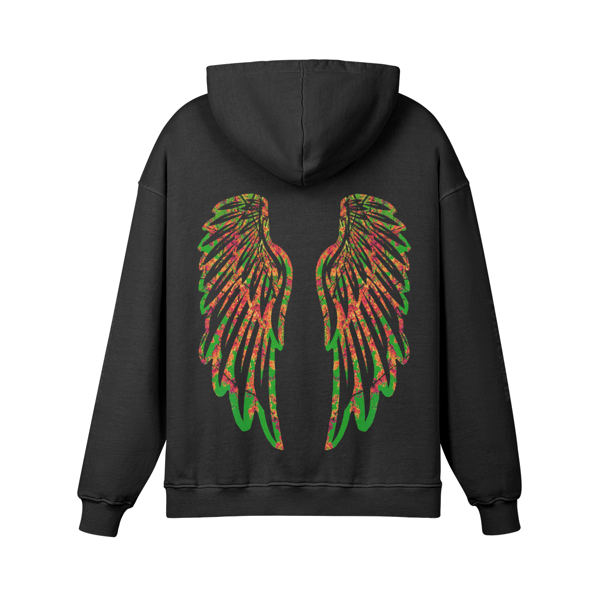 HAWLUCHITO (Wings Open) - PREMIUM COTTON HOODIE - PUYAVENUSTA