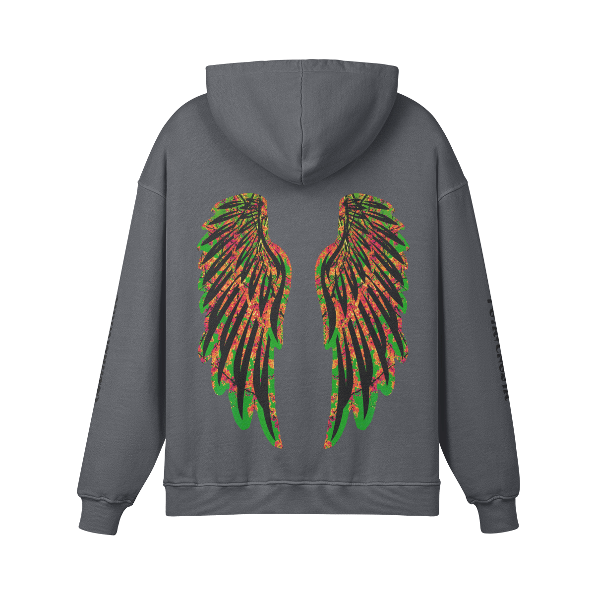 HAWLUCHITO (Wings Open) - PREMIUM COTTON HOODIE - PUYAVENUSTA
