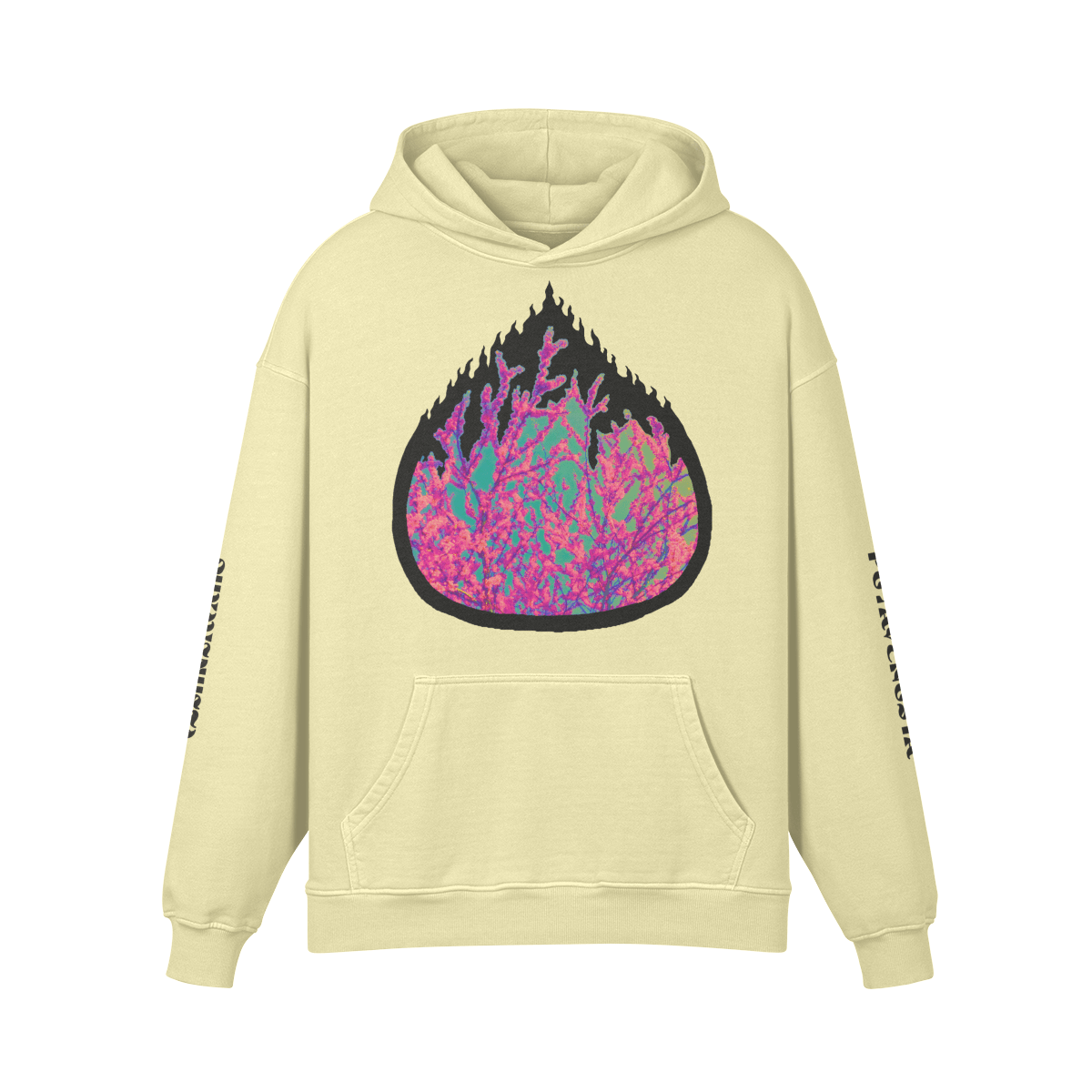 RIO FLAMES - PREMIUM COTTON HOODIE - PUYAVENUSTA