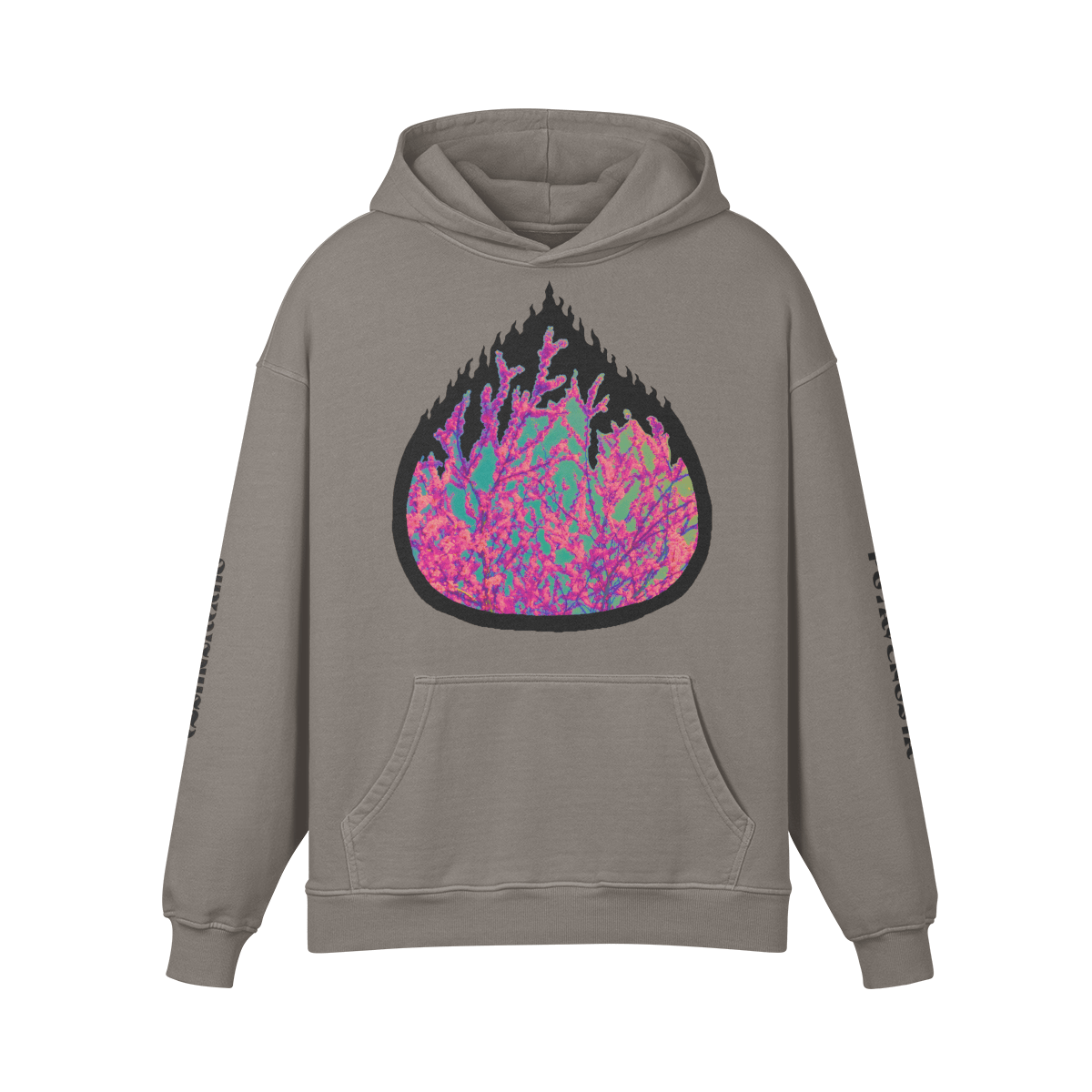 RIO FLAMES - PREMIUM COTTON HOODIE - PUYAVENUSTA