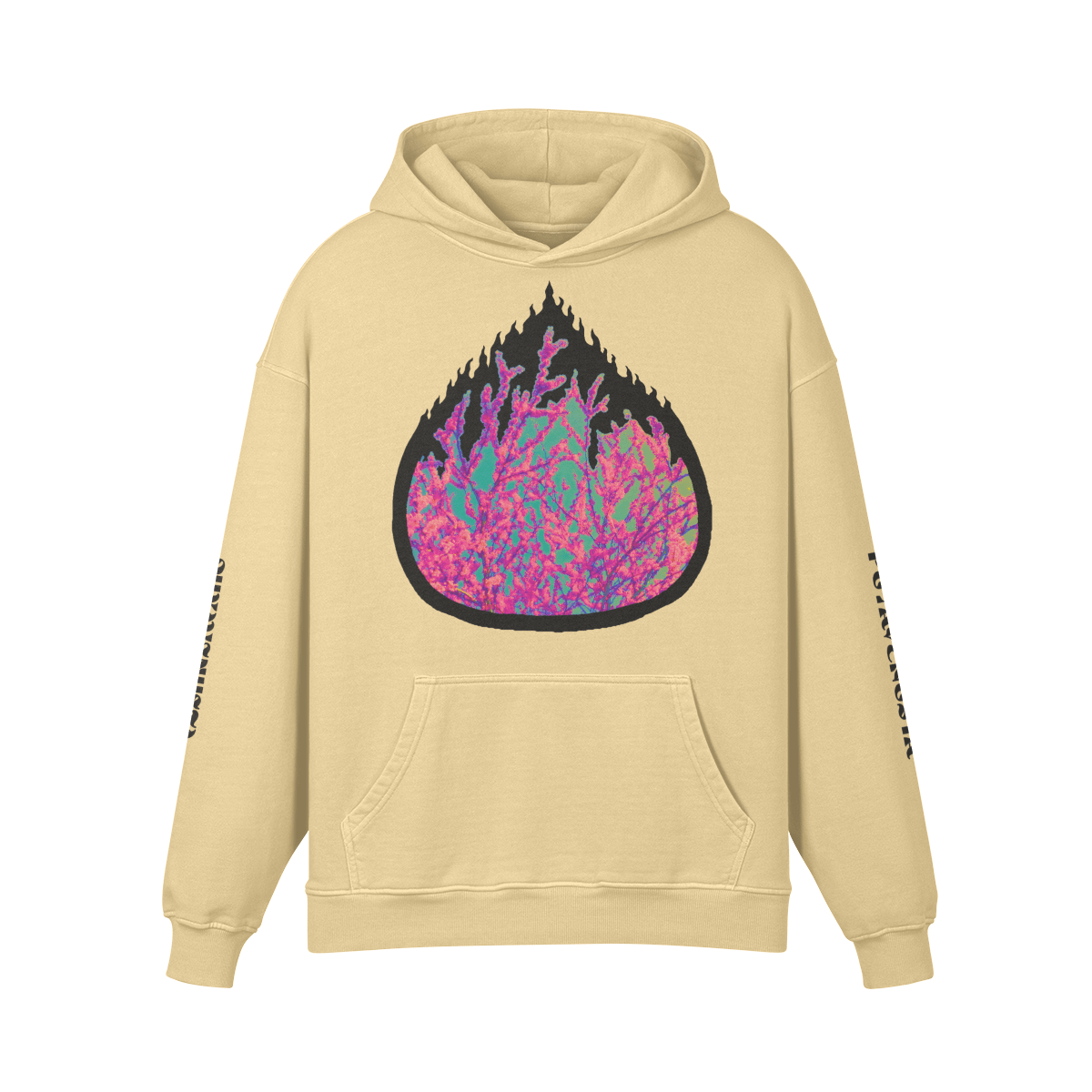 RIO FLAMES - PREMIUM COTTON HOODIE - PUYAVENUSTA
