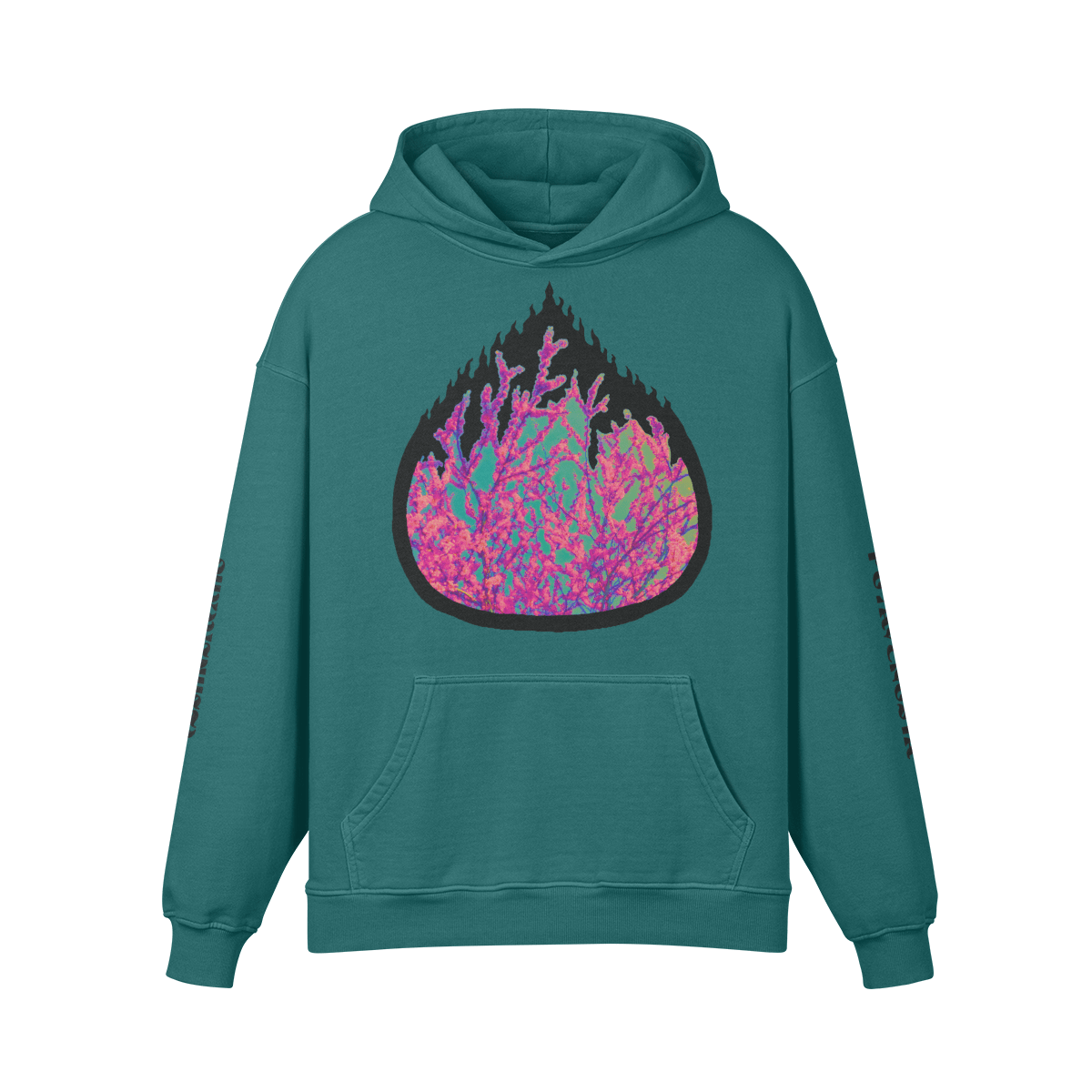 RIO FLAMES - PREMIUM COTTON HOODIE - PUYAVENUSTA